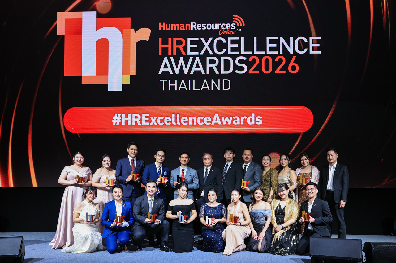 บี.กริม สร้างประวัติศาสตร์ คว้ารางวัลเกียรติยศสูงสุดOverall HR Excellence Awards (HREA) Winner 2026พร้อม 13 รางวัล จากเวที HR Excellence Awards 2026 Thailand